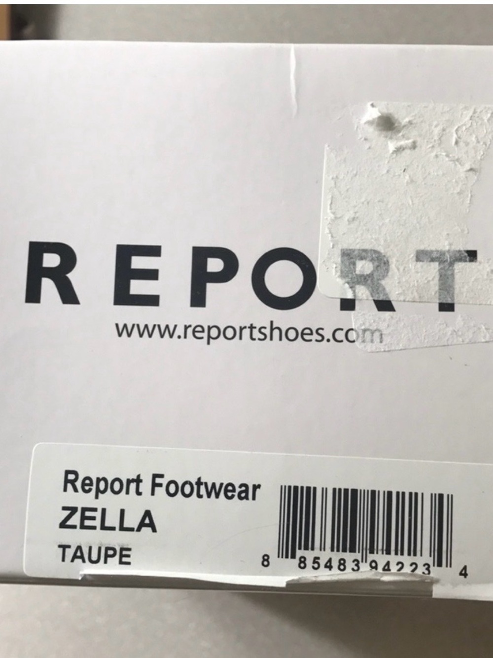 Report sandals in taupe sz 7.5 NEW IN BOX flats shoes gladiator - Picture 3 of 3